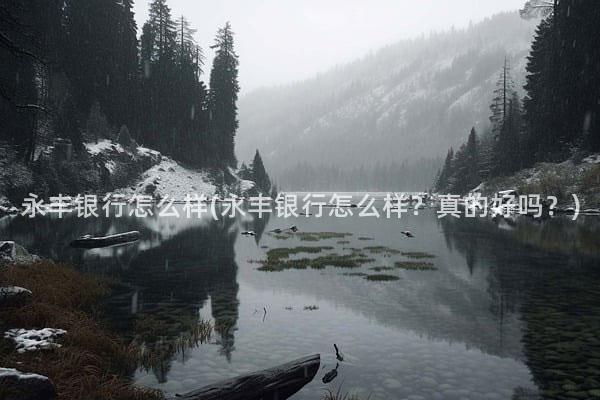 永丰银行怎么样(永丰银行怎么样？真的好吗？)